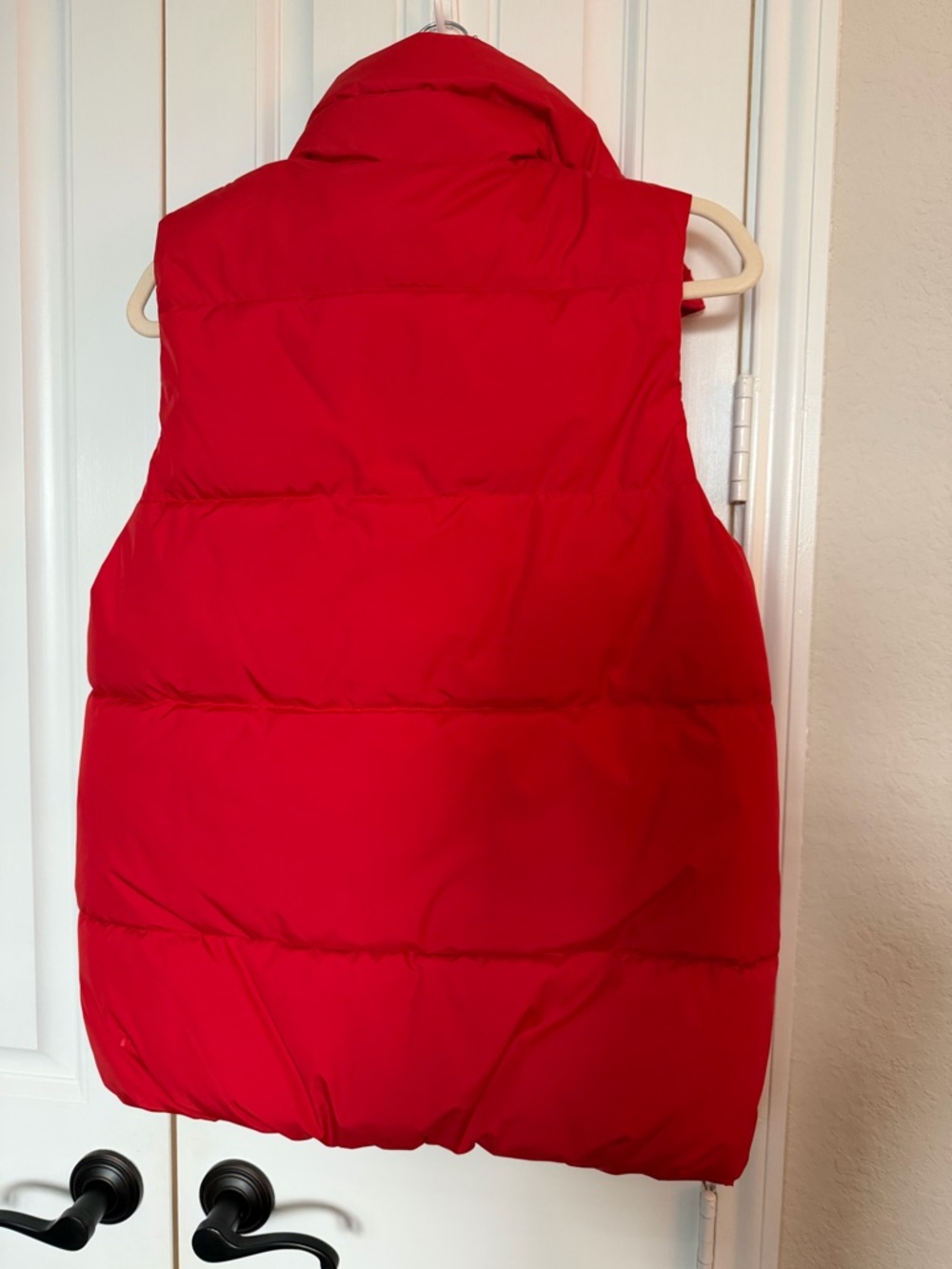 all in motion Red Quilted Long Puffer Vest with High Collar Small NWT - Picture 6 of 6